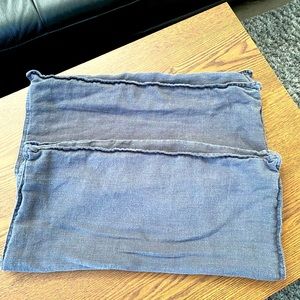 H&M Linen Throw Pillow Cover Set